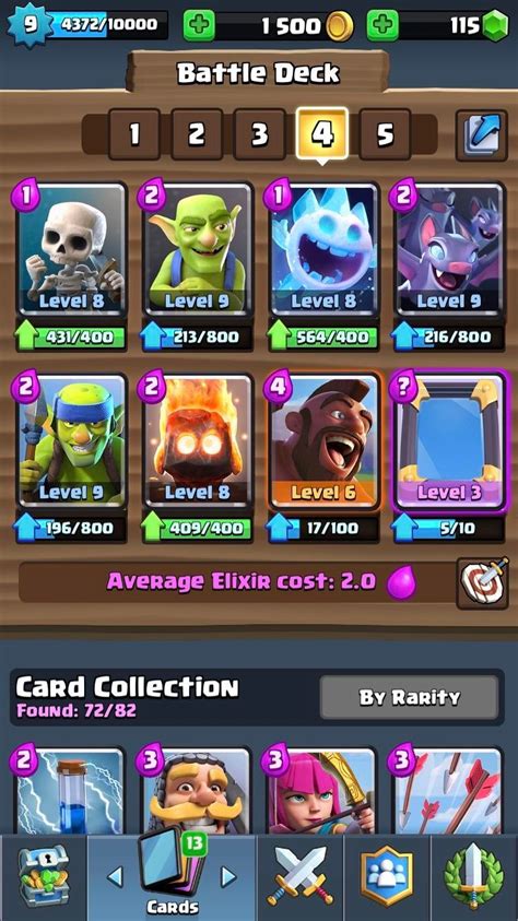 clash royale touchdown deck